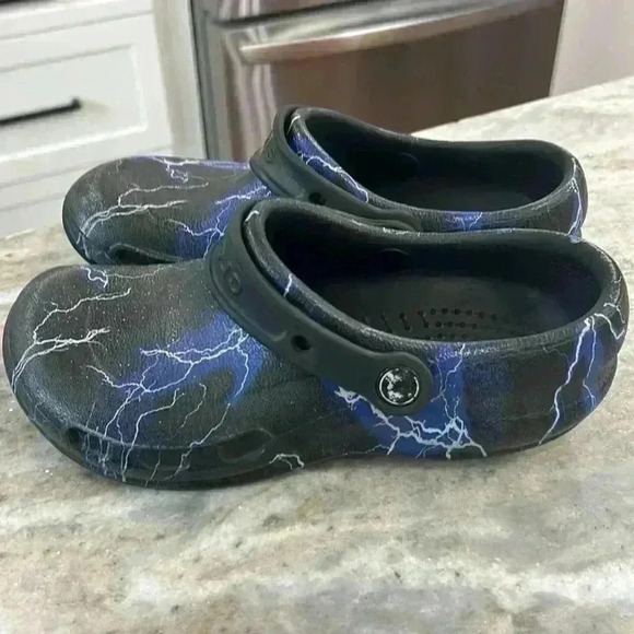 Crocs Bistro Lightning Bolts Size Women 6 or Men 4 - Picture 3 of 7